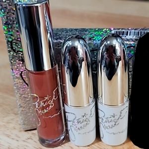 Mac Patrick Starrr lipstick & lipglass lip gloss set of 3